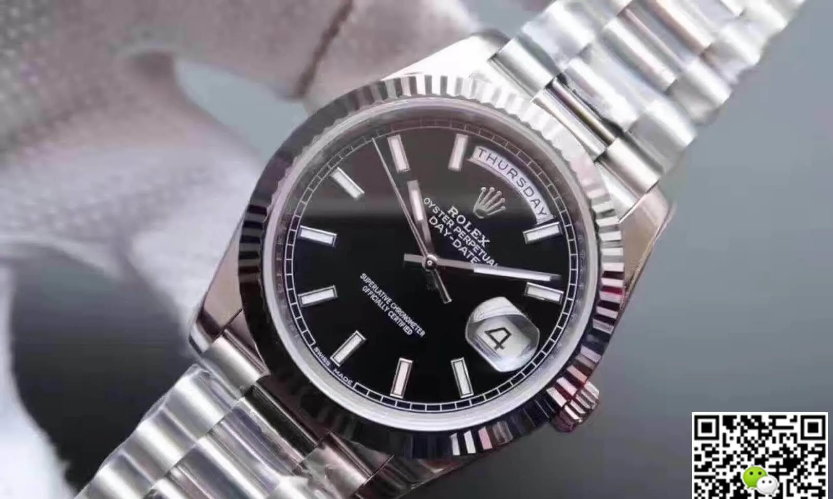Rolex Day-Date 118239 EW Factory 1:1 Best Edition Replica Watch Swiss ETA3135