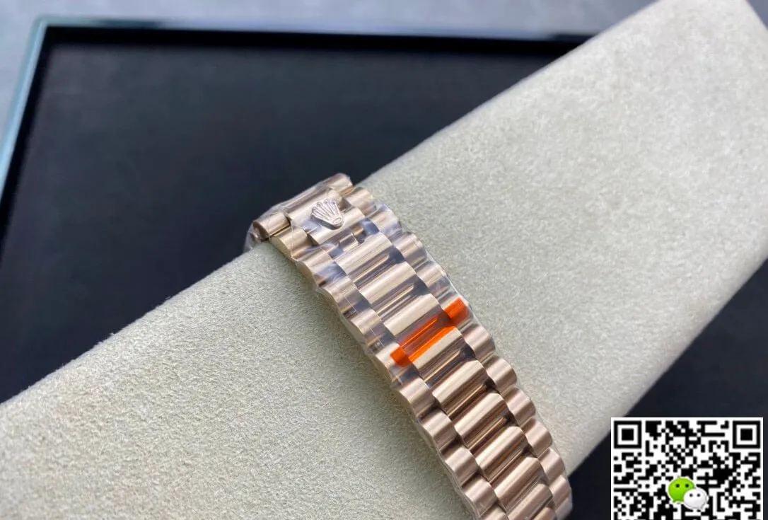 Rolex Day Date 228235 EW Factory 1:1 Best Edition Replica Watch V2 Brown Dial