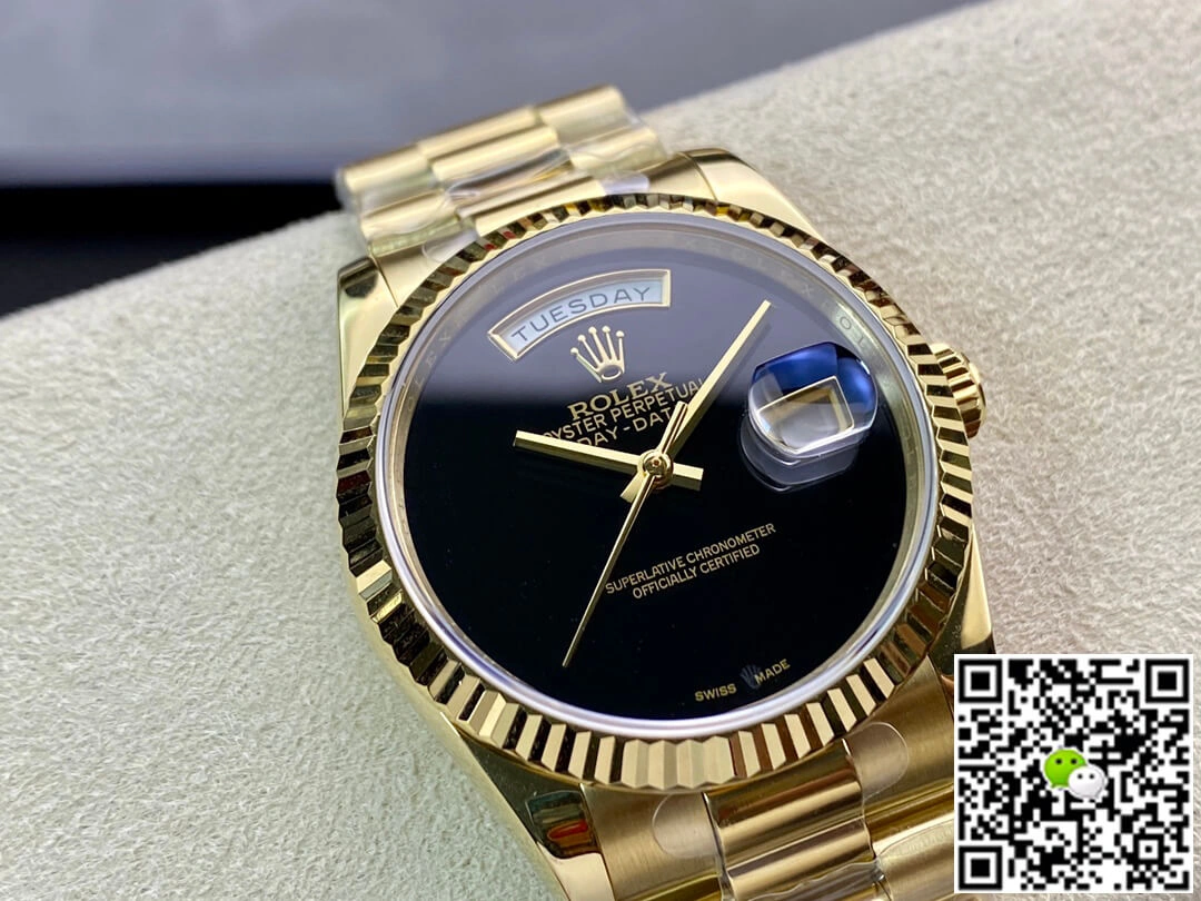 Rolex Day Date 36MM BP Factory 1:1 Best Edition Replica Watch Gold Strap