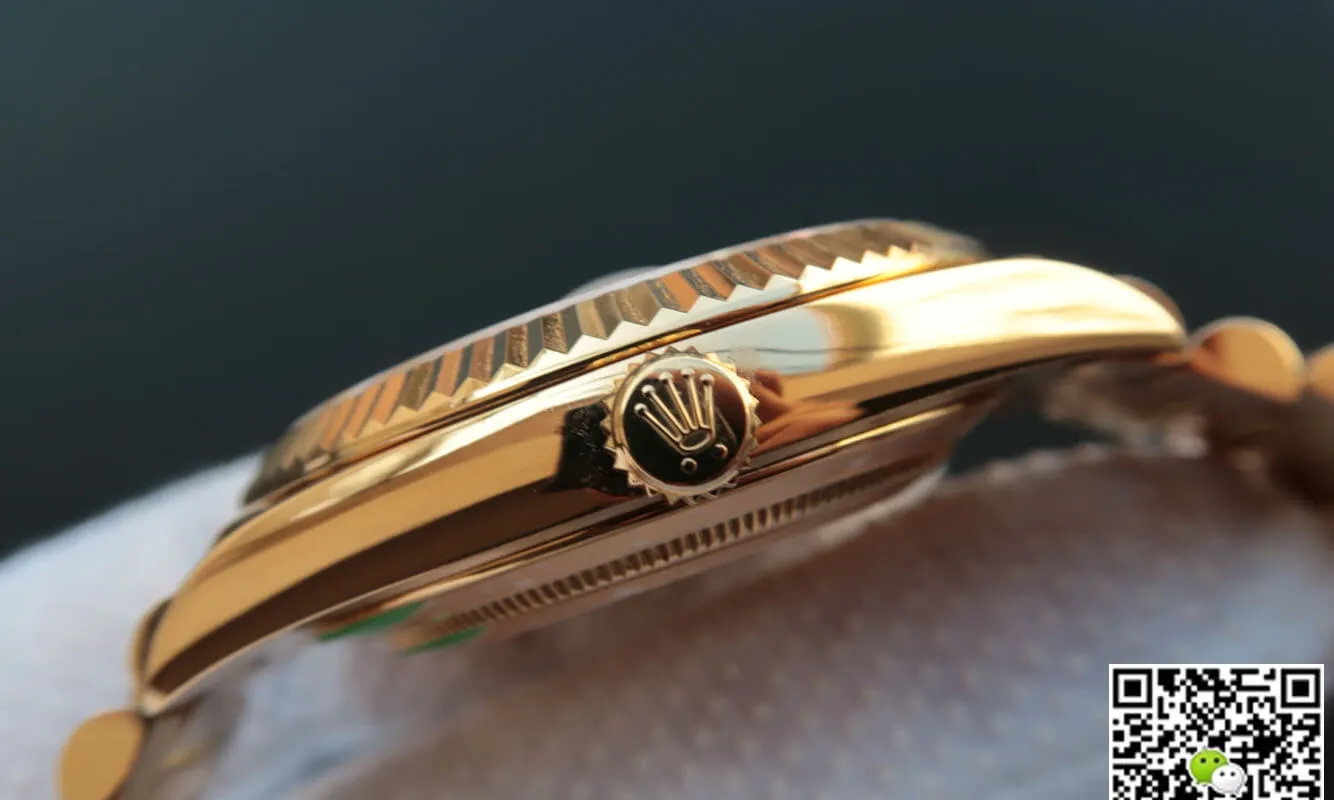 Rolex Day Date M228238-0004 EW Factory 1:1 Best Edition Replica Watch Gold Strap
