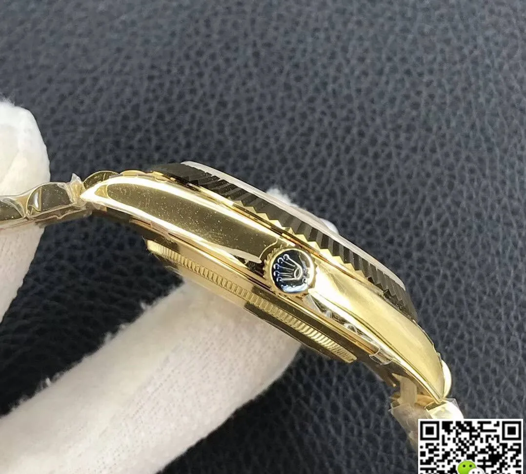 Rolex Day Date M228238-0005 EW Factory 1:1 Best Edition Replica Watch Gold Dial