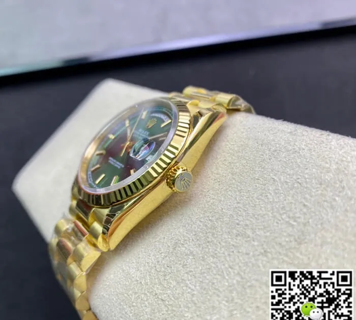 Rolex Day Date m118238-0433 EW Factory 1:1 Best Edition Replica Watch Green Dial