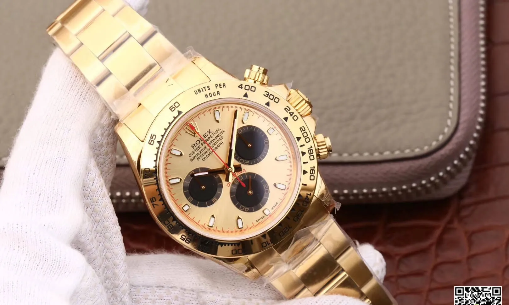 Rolex Daytona 116508 JH Factory 1:1 Best Edition Replica Watch Gold Case