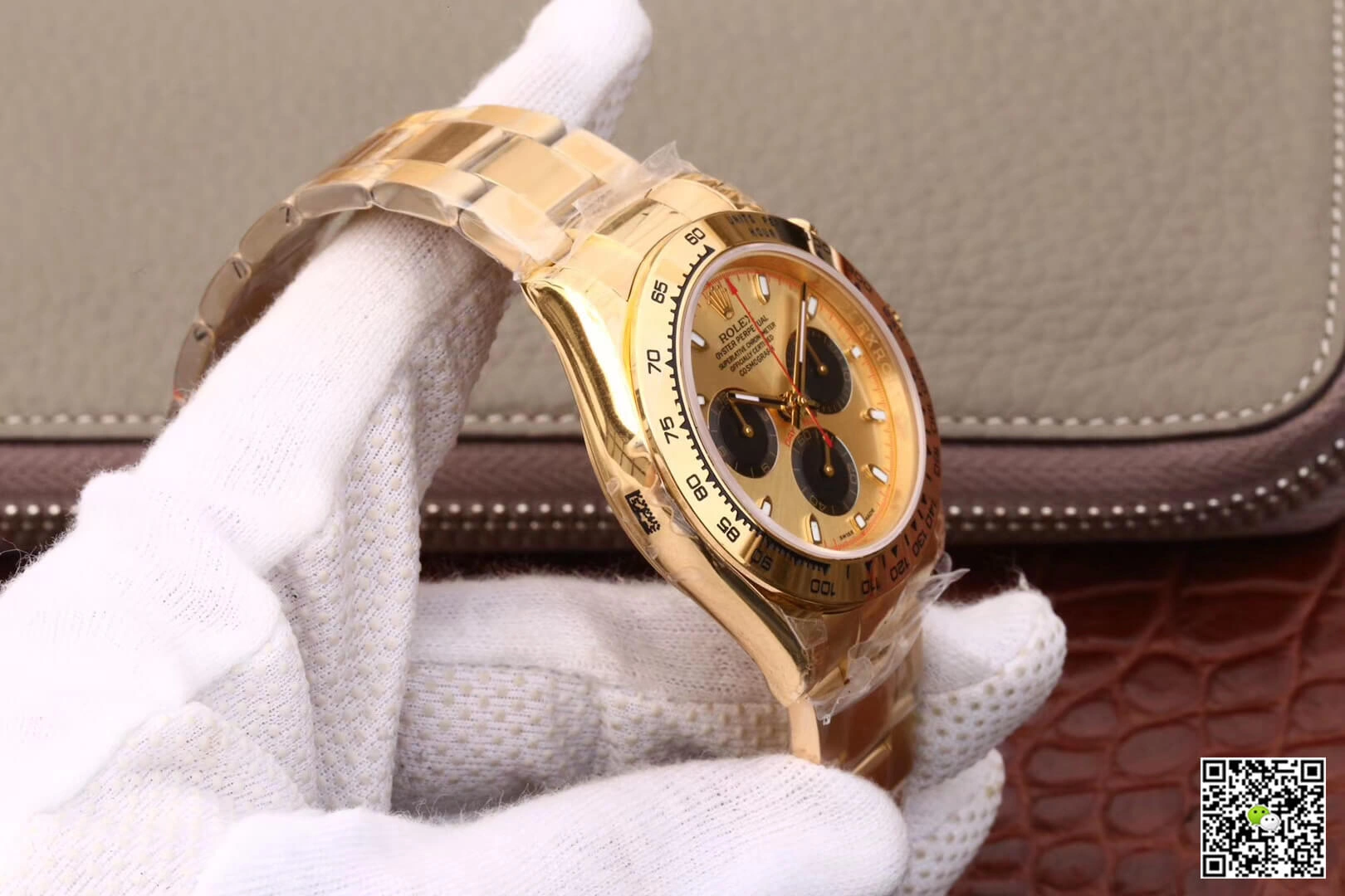 Rolex Daytona 116508 JH Factory 1:1 Best Edition Replica Watch Gold Case