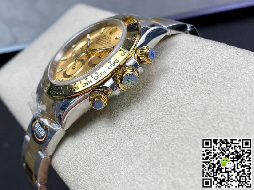 Rolex Daytona M116503-0003 BT Factory 1:1 Best Edition Replica Watch Gold Bezel