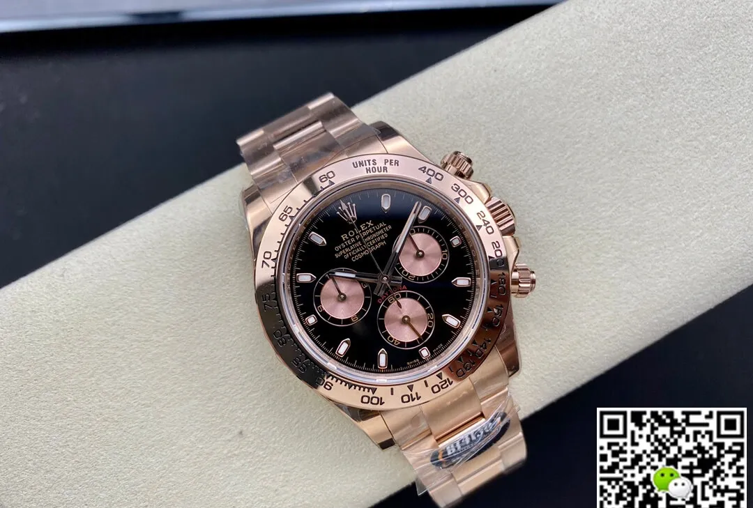 Rolex Daytona M116505-0008 BT Factory 1:1 Best Edition Replica Watch Black Dial
