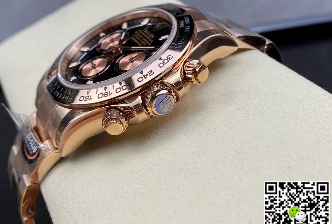 Rolex Daytona M116505-0008 BT Factory 1:1 Best Edition Replica Watch Black Dial