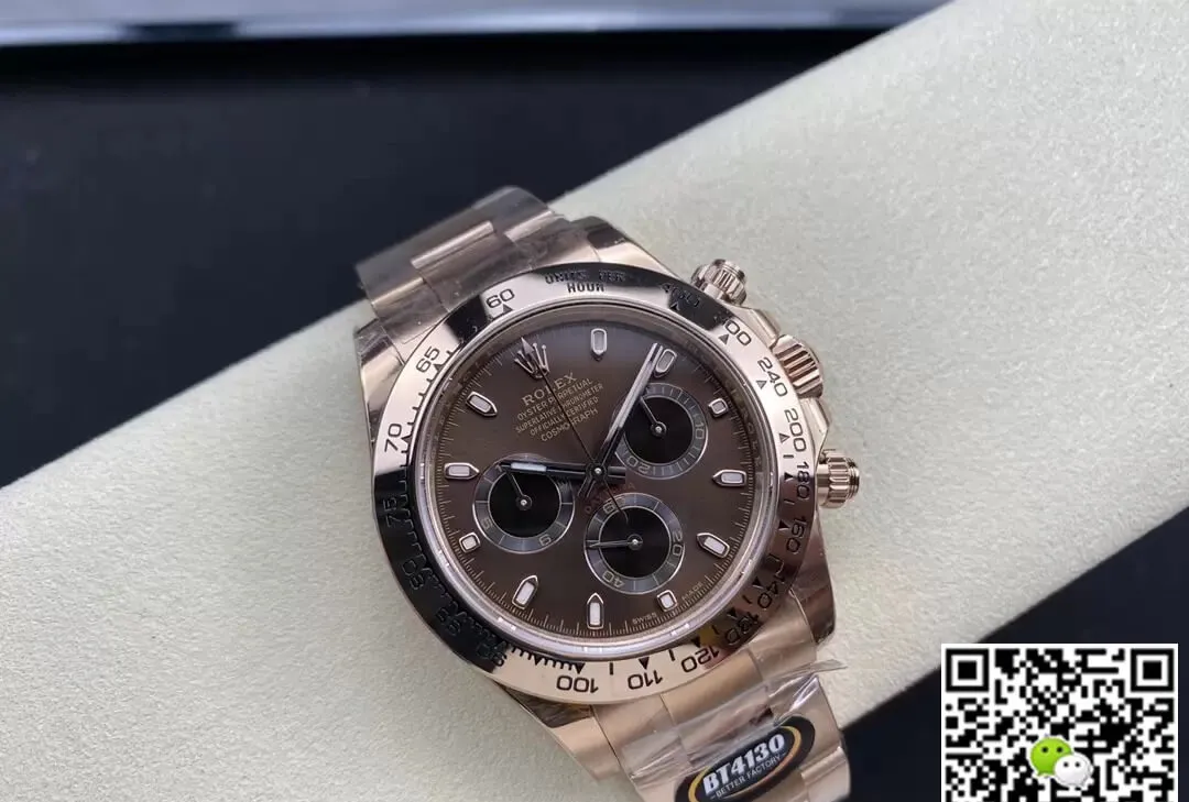 Rolex Daytona M116505-0013 BT Factory 1:1 Best Edition Replica Watch Brown Dial