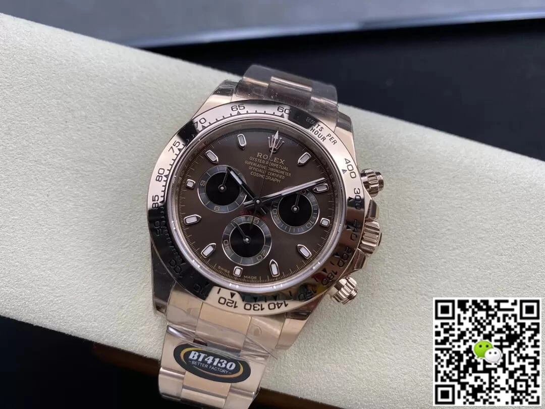 Rolex Daytona M116505-0013 BT Factory 1:1 Best Edition Replica Watch Brown Dial