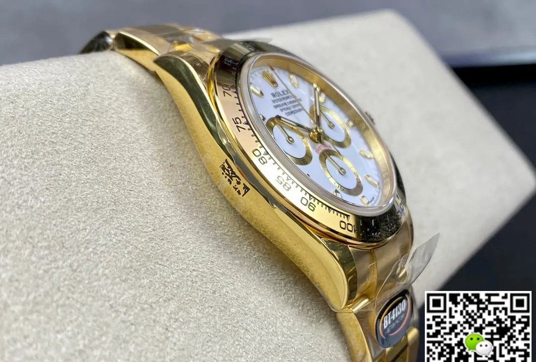 Rolex Daytona M116508-0001 BT Factory 1:1 Best Edition Replica Watch Gold Sstrap