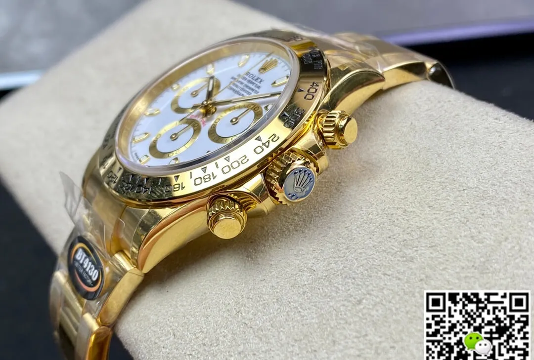 Rolex Daytona M116508-0001 BT Factory 1:1 Best Edition Replica Watch Gold Sstrap