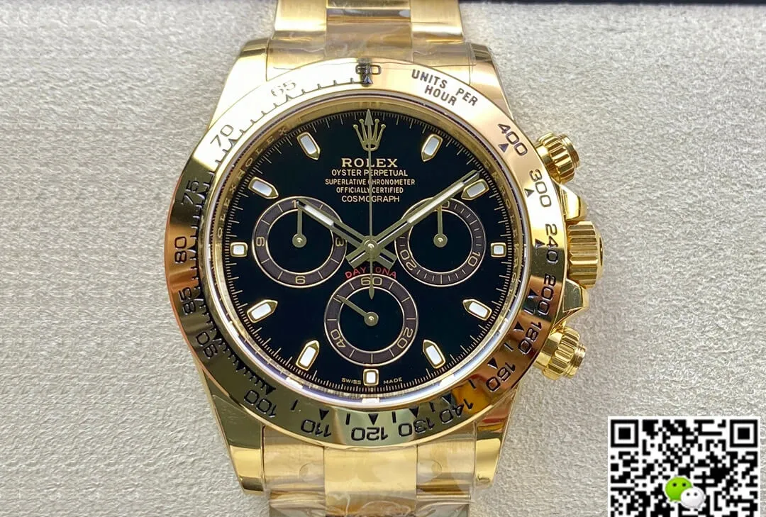 Rolex Daytona M116508-0004 BT Factory 1:1 Best Edition Replica Watch Black Dial