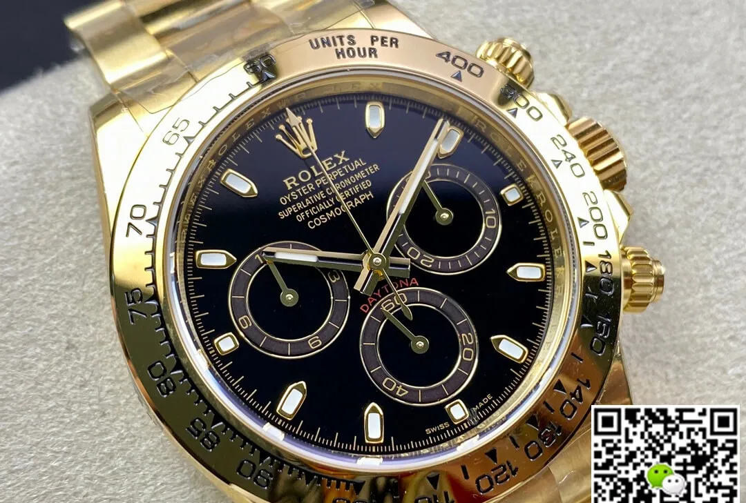 Rolex Daytona M116508-0004 BT Factory 1:1 Best Edition Replica Watch Black Dial
