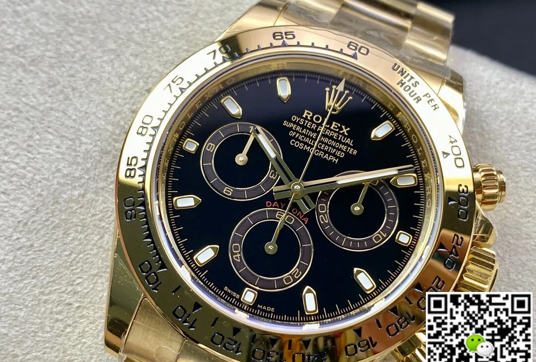 Rolex Daytona M116508-0004 BT Factory 1:1 Best Edition Replica Watch Black Dial