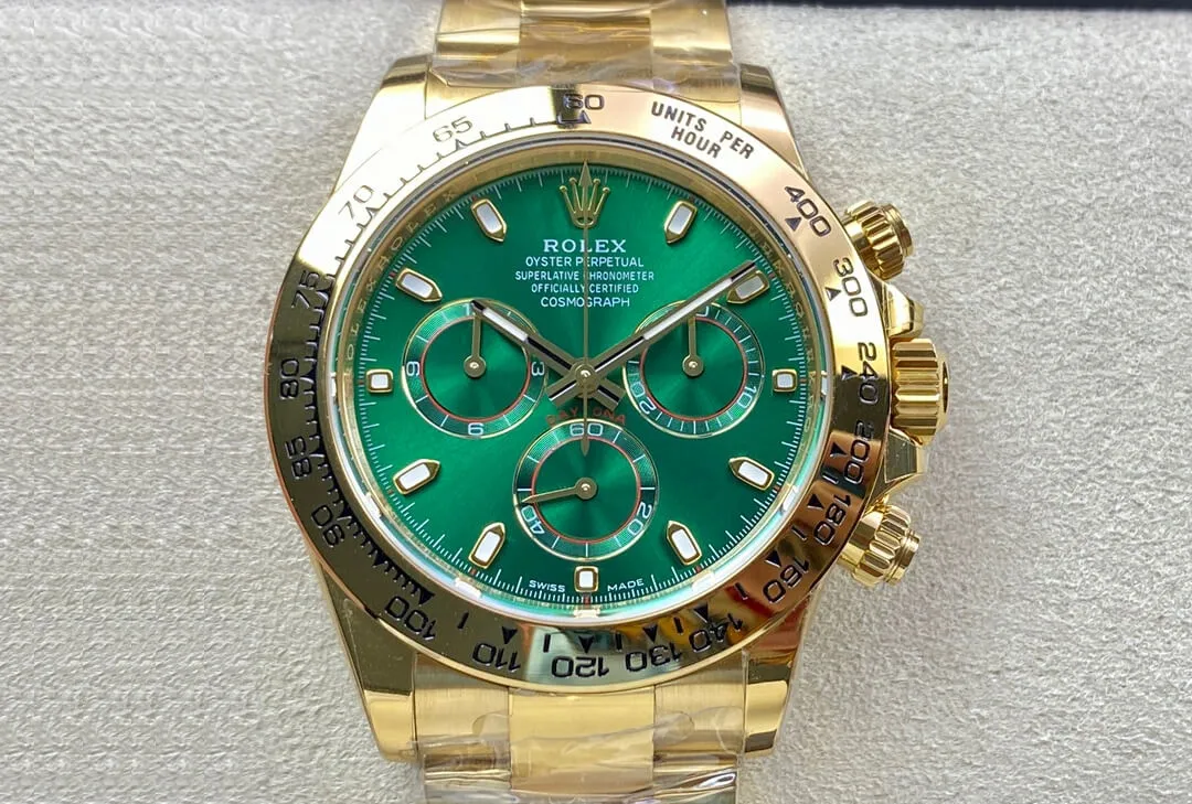 Rolex Daytona M116508-0013 BT Factory 1:1 Best Edition Replica Watch Gold Strap