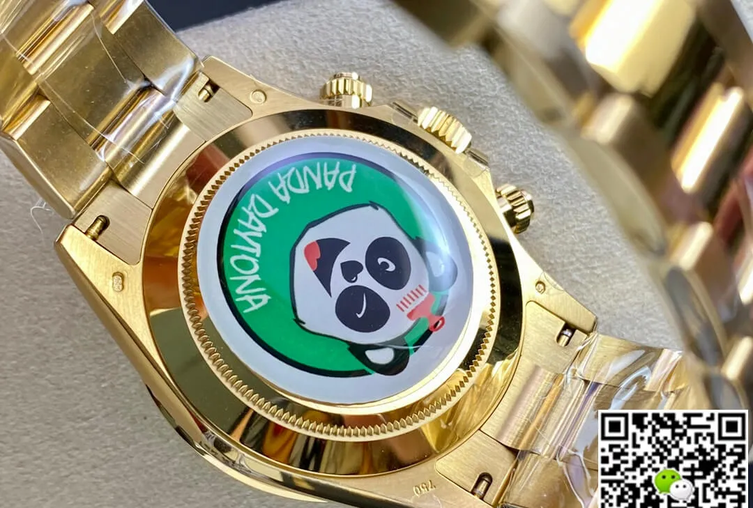 Rolex Daytona M116508-0013 BT Factory 1:1 Best Edition Replica Watch Gold Strap
