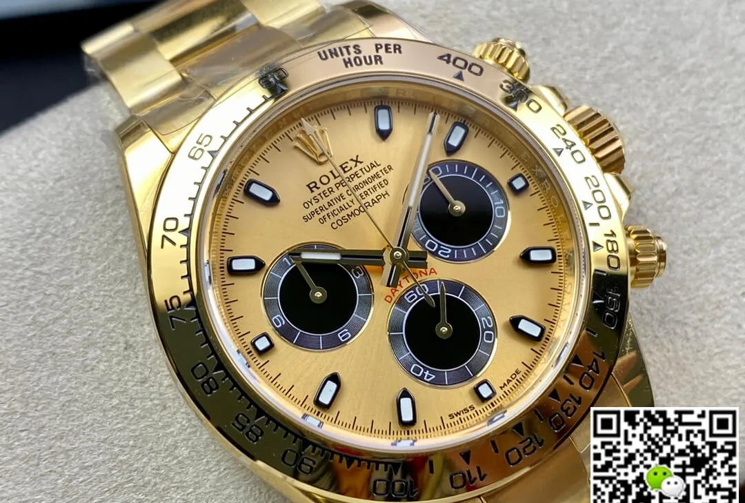 Rolex Daytona M116508-0014 BT Factory 1:1 Best Edition Replica Watch Golden Dial
