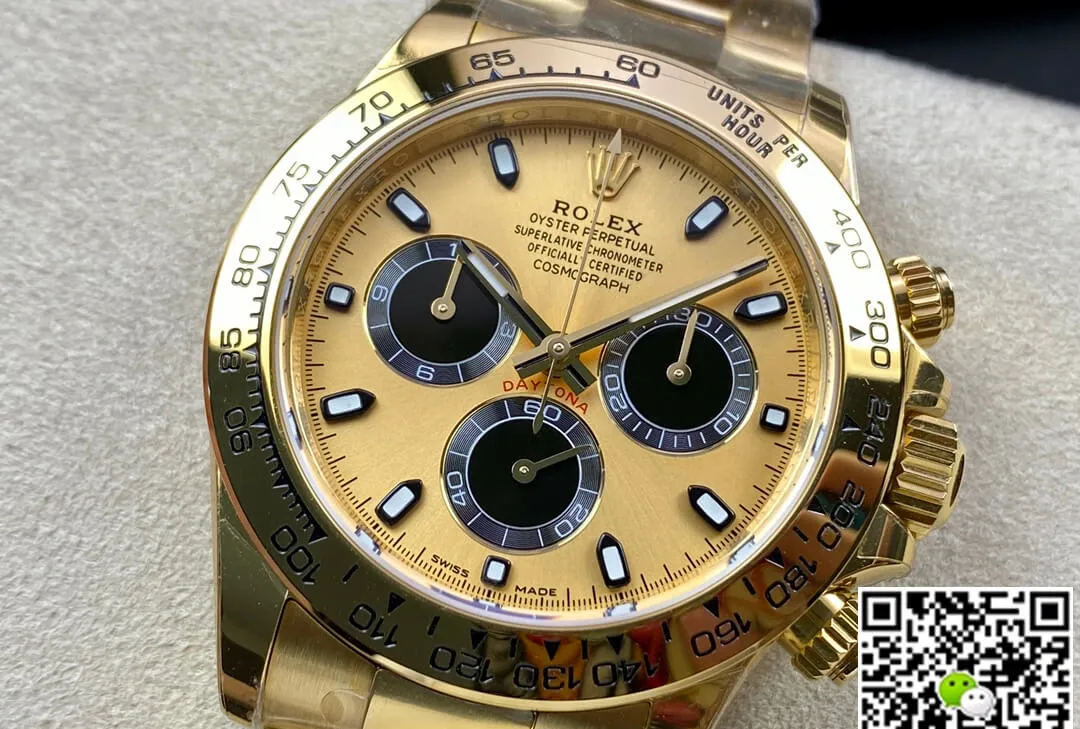 Rolex Daytona M116508-0014 BT Factory 1:1 Best Edition Replica Watch Golden Dial