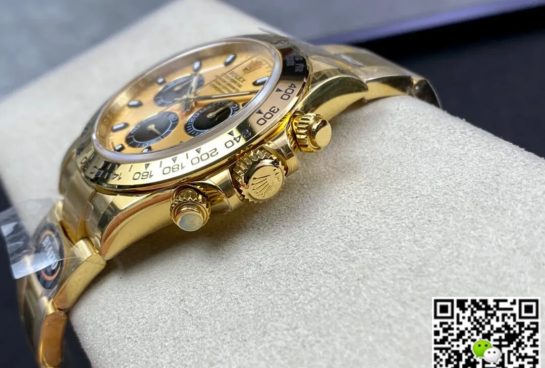 Rolex Daytona M116508-0014 BT Factory 1:1 Best Edition Replica Watch Golden Dial