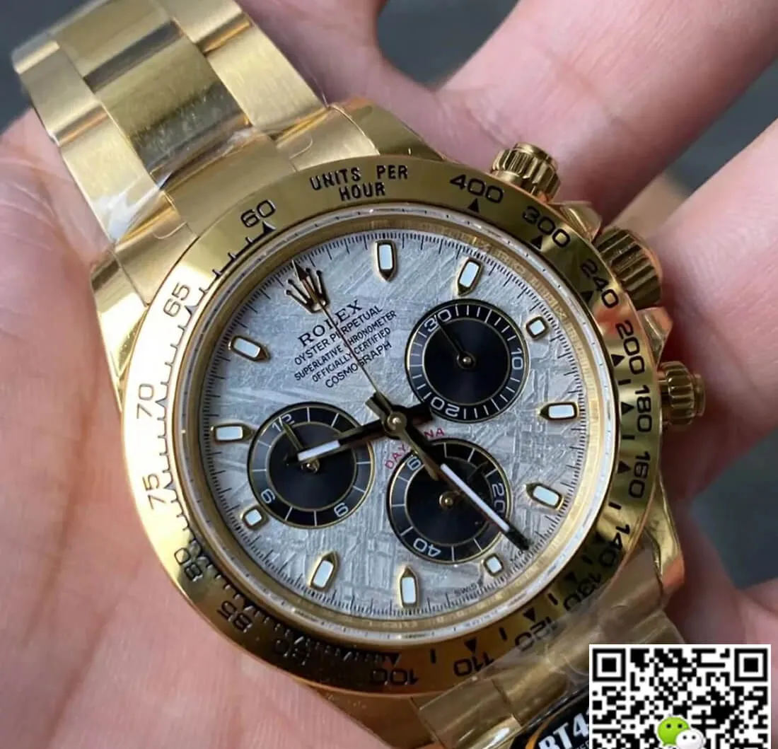 Rolex Daytona M116508-0015 BT Factory 1:1 Best Edition Replica Watch White Dial