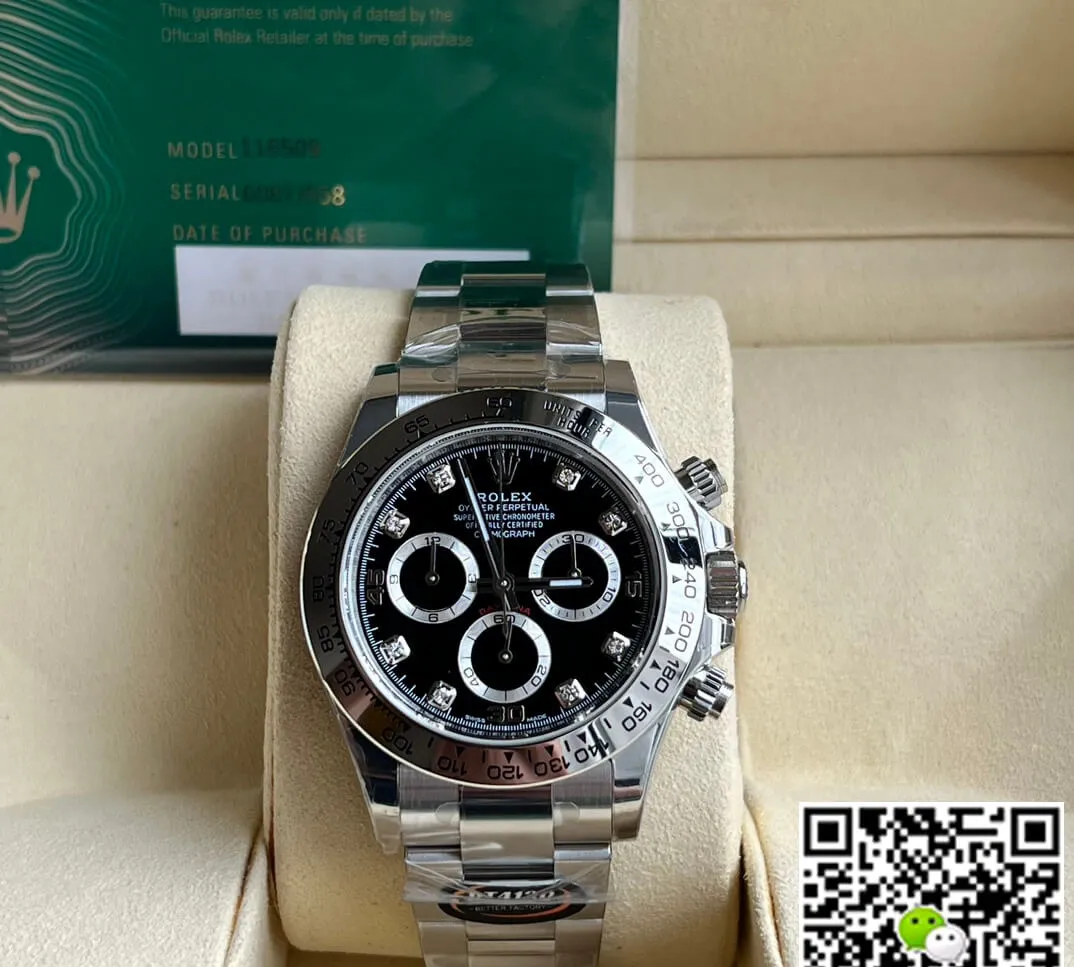 Rolex Daytona M116509-0055 BT Factory 1:1 Best Edition Replica Watch Black Bezel
