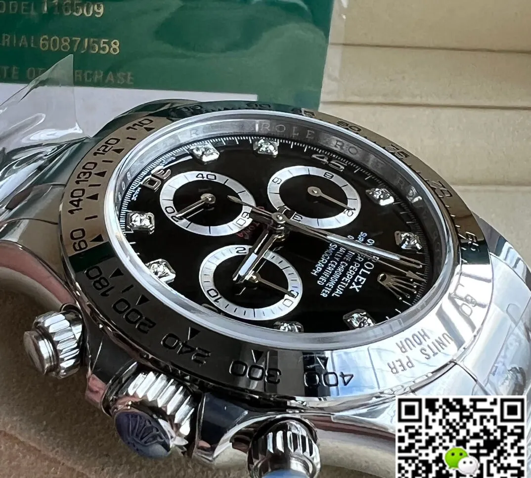 Rolex Daytona M116509-0055 BT Factory 1:1 Best Edition Replica Watch Black Bezel