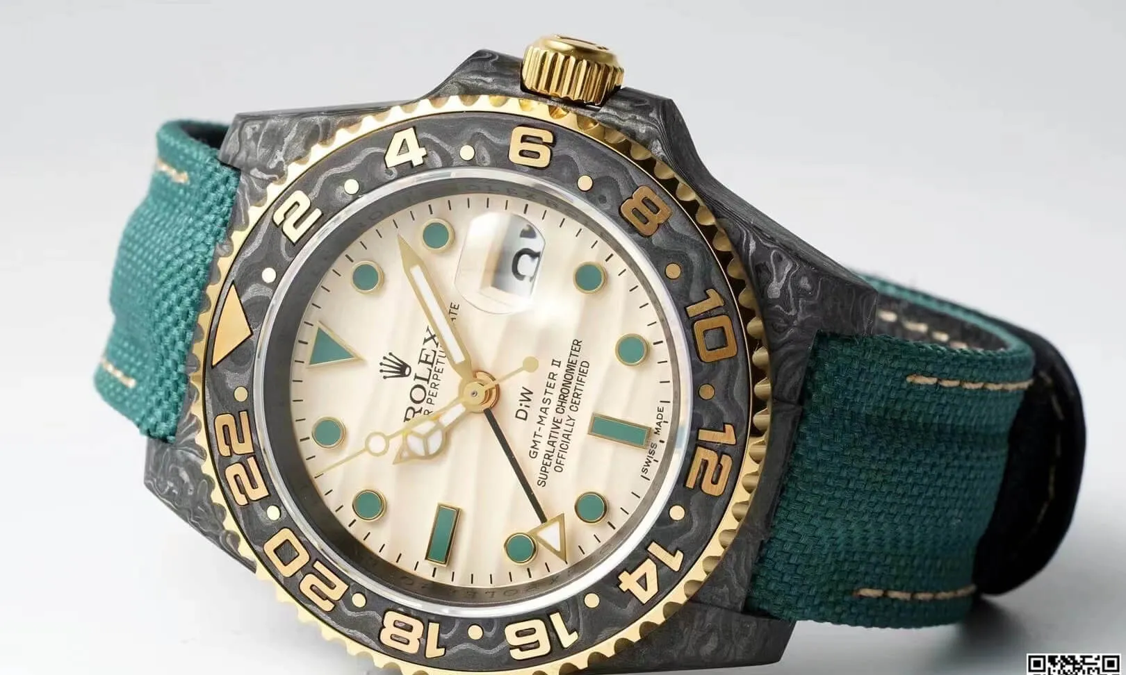 Rolex GMT-MASTER II Diw 1:1 Best Edition Replica Watch Carbon Fiber Case