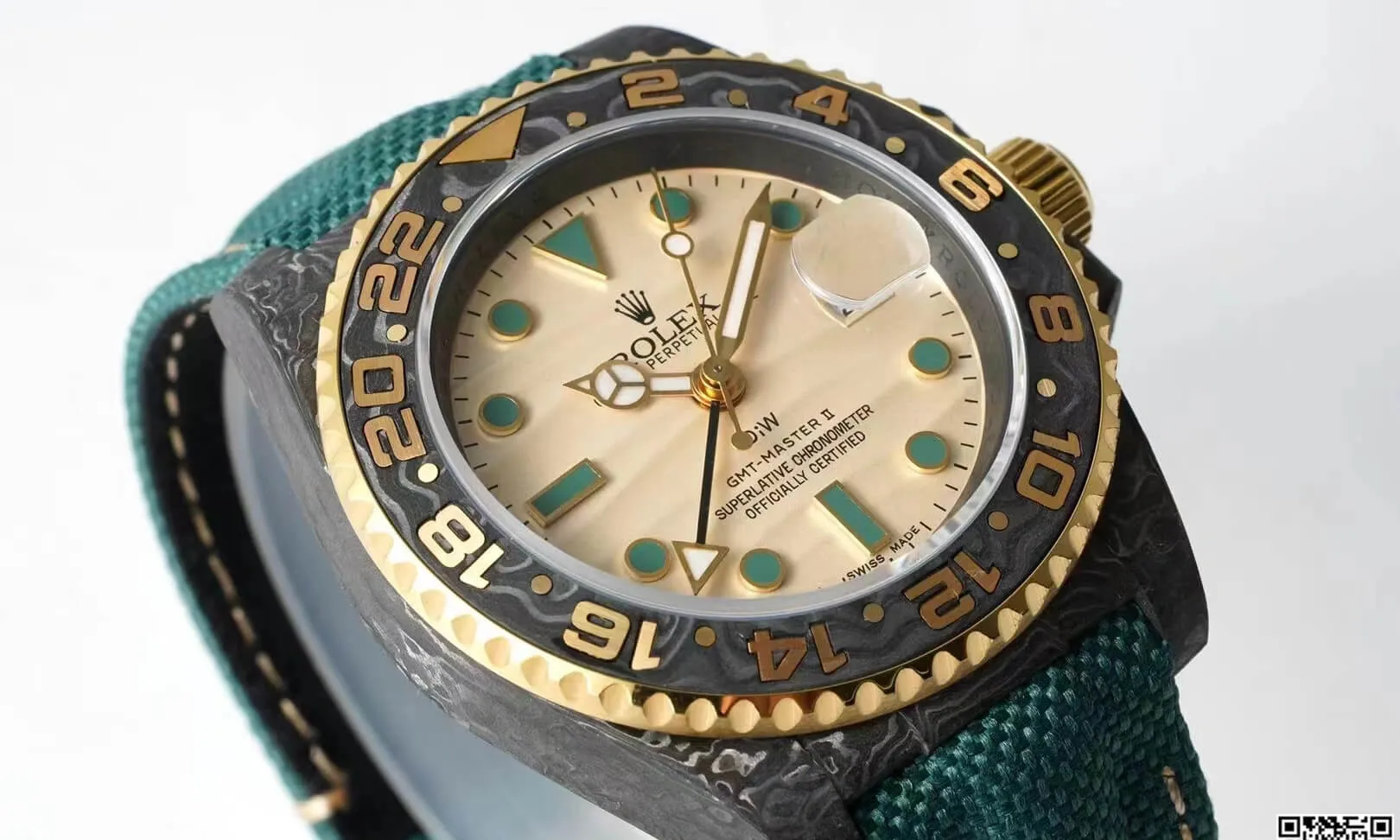 Rolex GMT-MASTER II Diw 1:1 Best Edition Replica Watch Carbon Fiber Case