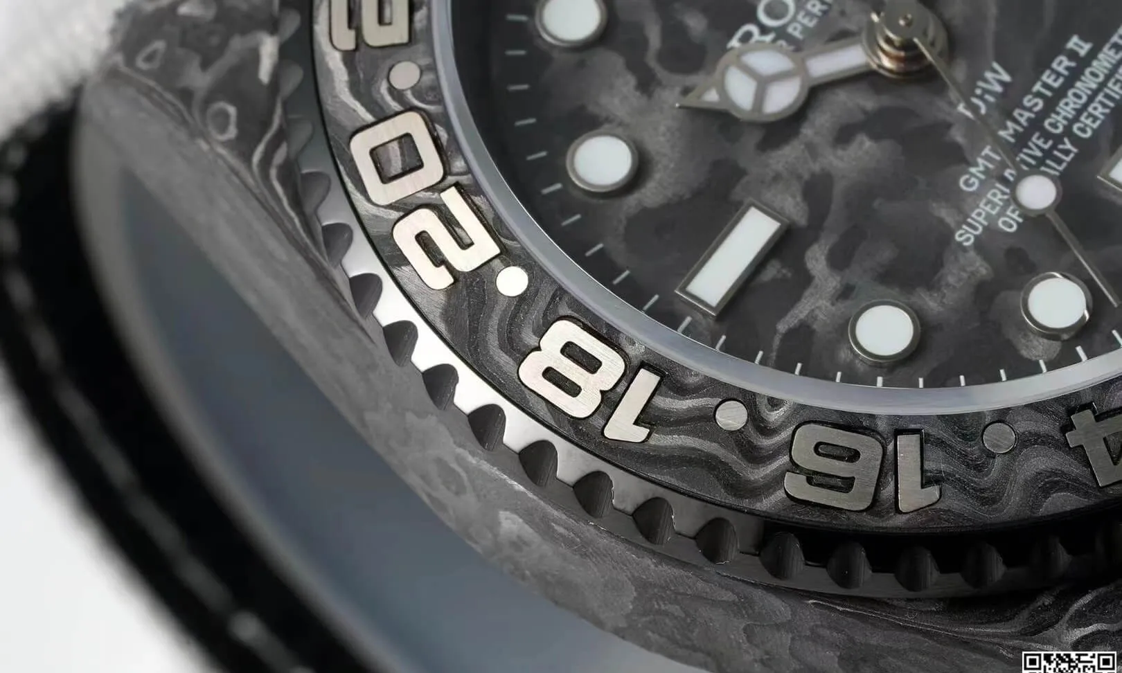 Rolex GMT-MASTER II Diw 1:1 Best Edition Replica Watch Carbon Fiber Fabric