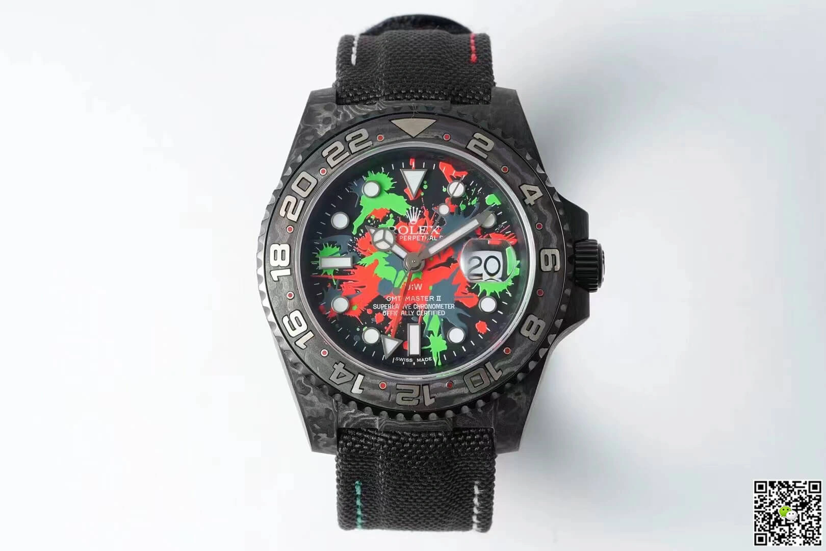 Rolex GMT-MASTER II Diw 1:1 Best Edition Replica Watch Color Dial