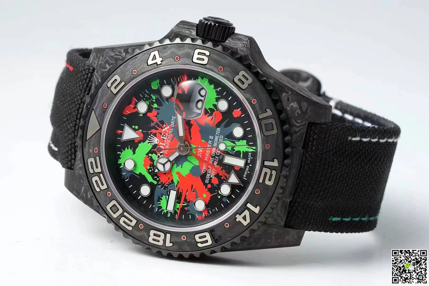 Rolex GMT-MASTER II Diw 1:1 Best Edition Replica Watch Color Dial