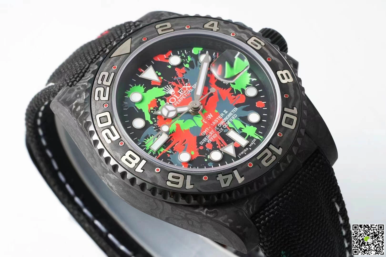 Rolex GMT-MASTER II Diw 1:1 Best Edition Replica Watch Color Dial