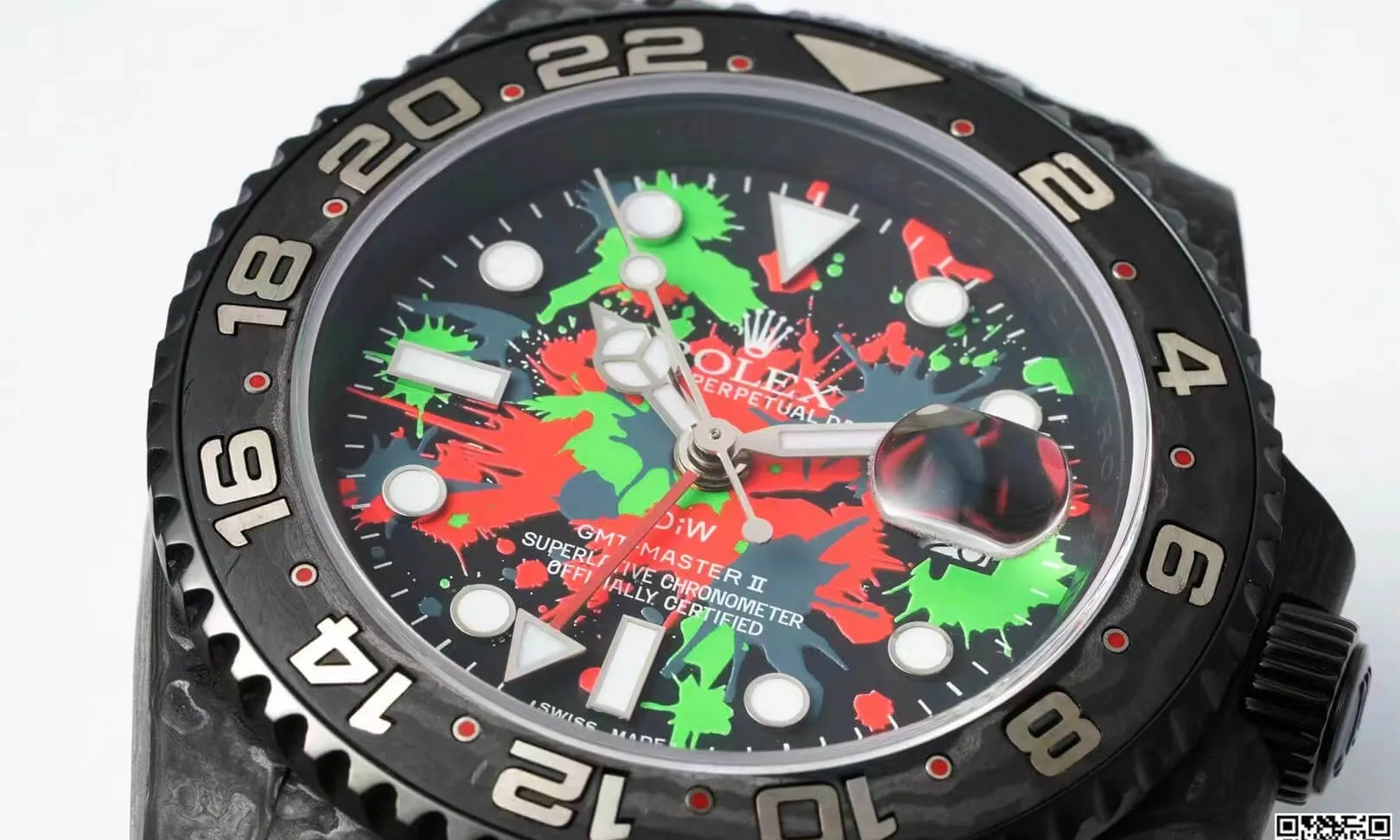 Rolex GMT-MASTER II Diw 1:1 Best Edition Replica Watch Color Dial