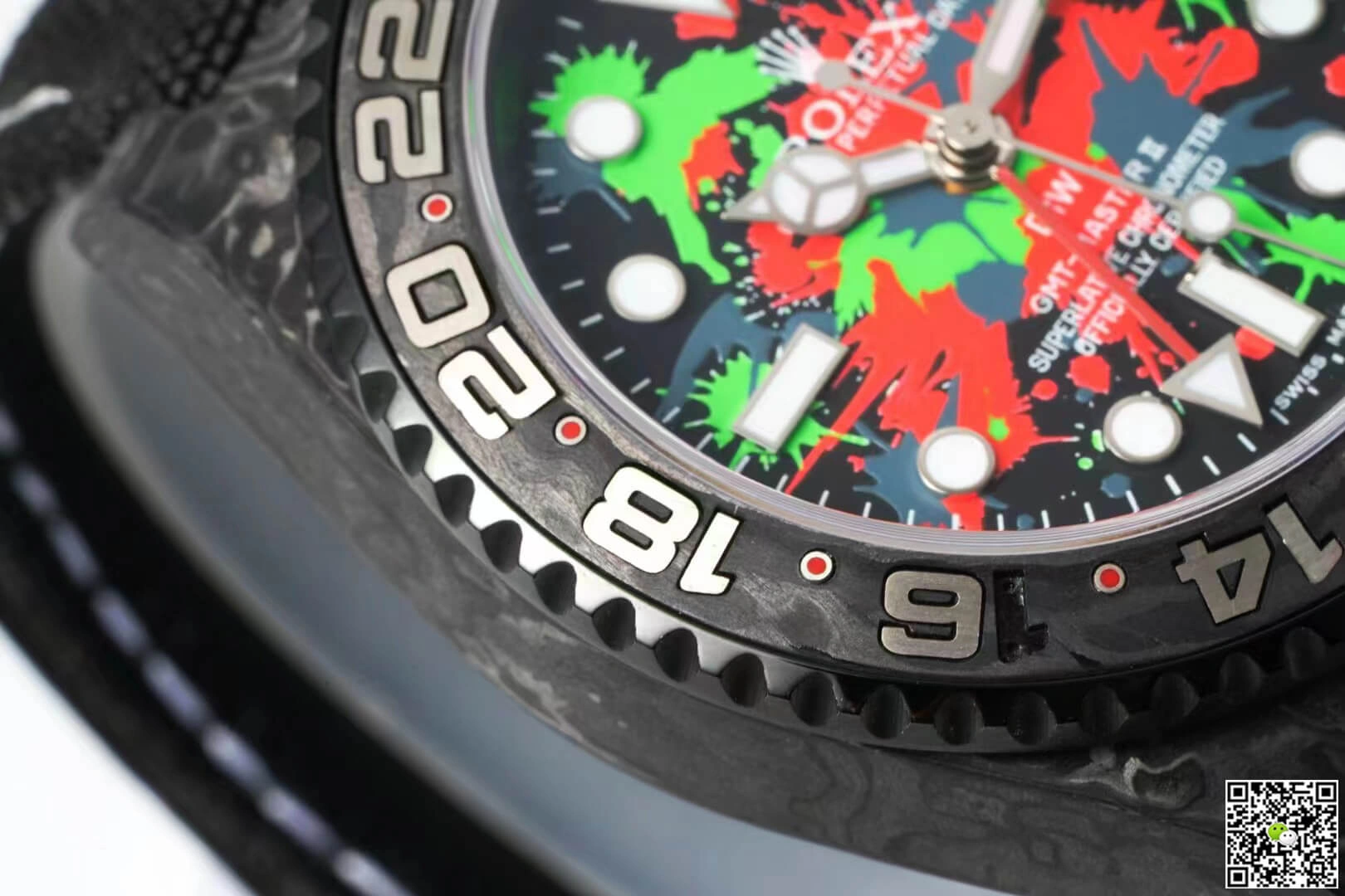 Rolex GMT-MASTER II Diw 1:1 Best Edition Replica Watch Color Dial