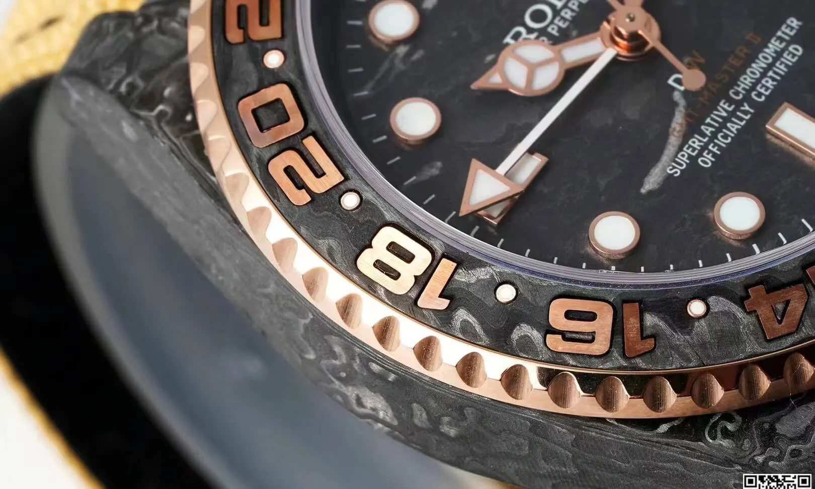 Rolex GMT-MASTER II Diw 1:1 Best Edition Replica Watch Yellow Strap