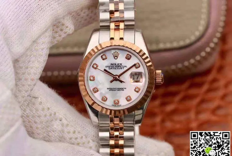 Rolex Lady Datejust M279171-0013 1:1 Best Edition Swiss NH05 White Dial