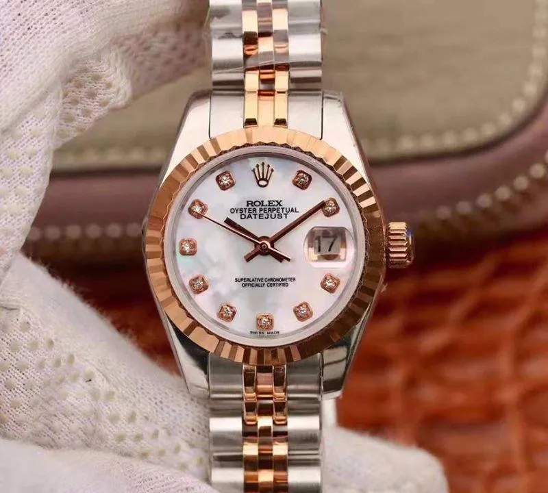 Rolex Lady Datejust M279171-0013 1:1 Best Edition Swiss NH05 White Dial