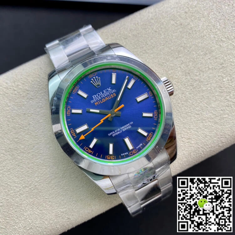 Rolex Milgauss 116400GV AR Factory 1:1 Best Edition Replica Watch Swiss ETA2824