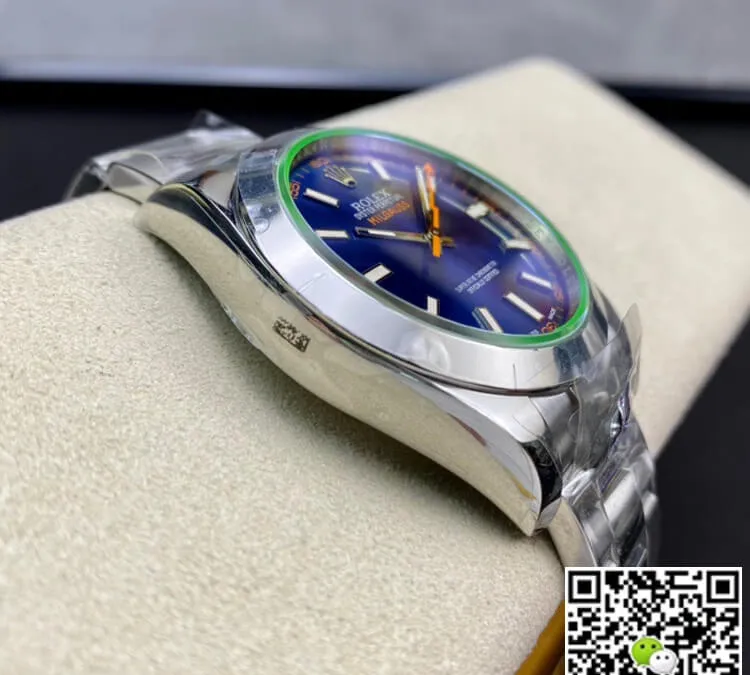 Rolex Milgauss 116400GV AR Factory 1:1 Best Edition Replica Watch Swiss ETA2824