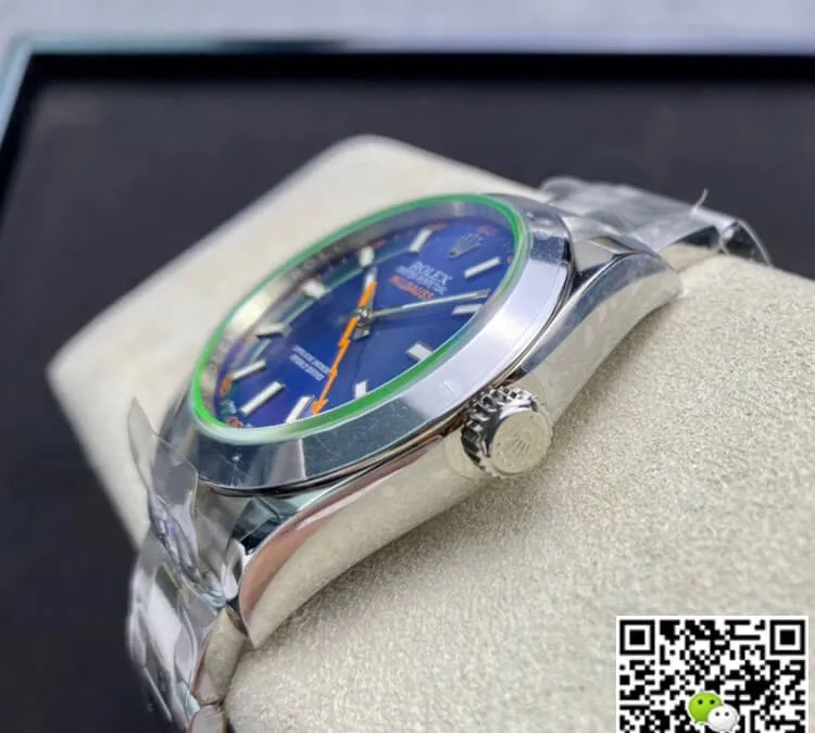Rolex Milgauss 116400GV AR Factory 1:1 Best Edition Replica Watch Swiss ETA2824