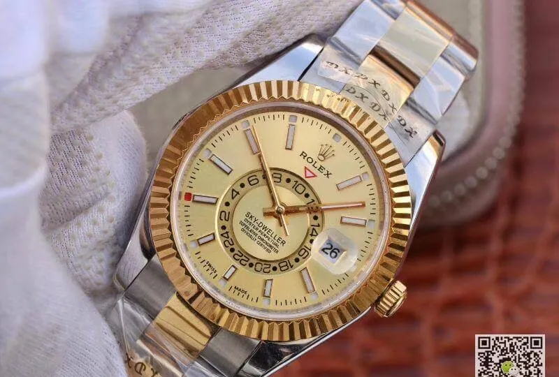 Rolex SKY-DWELLER 326938-72418 1:1 Best Edition Replica Watch Swiss ETA2836