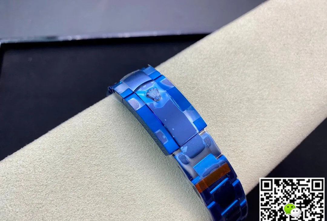 Rolex Sky Dweller 40MM WWF Factory 1:1 Best Edition Replica Watch Blue Dial