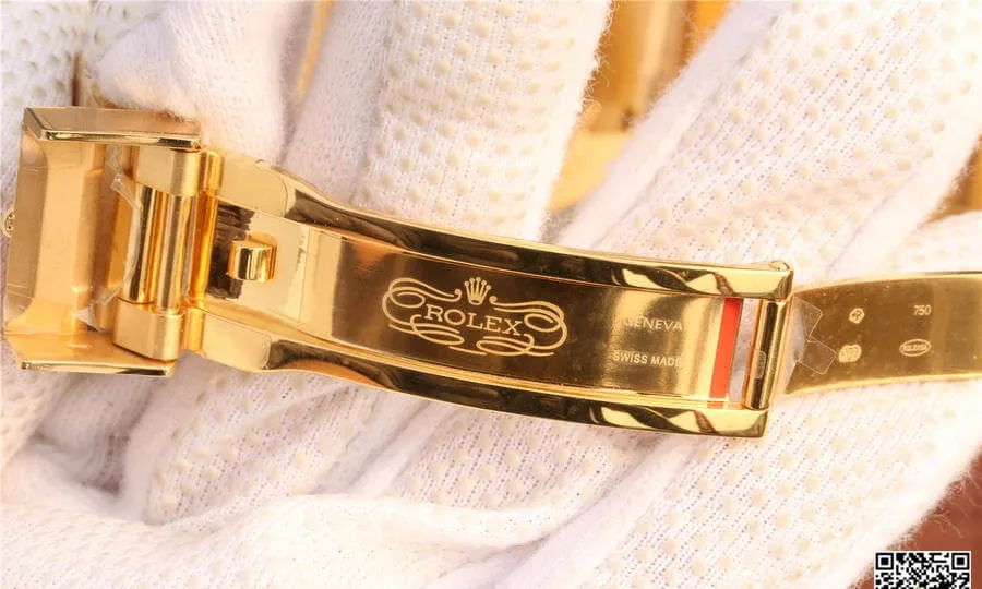 Rolex Submariner 116618 Noob Factory 1:1 Best Edition Replica Watch V7 Gold Strap