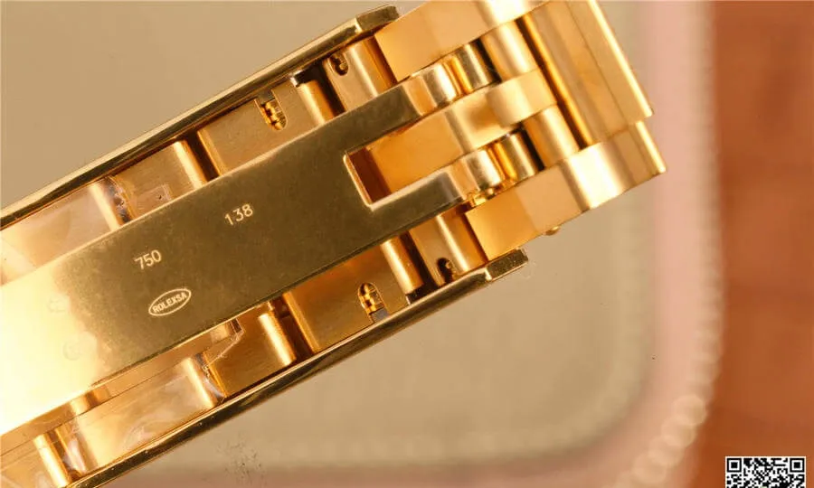 Rolex Submariner 116618 Noob Factory 1:1 Best Edition Replica Watch V7 Gold Strap