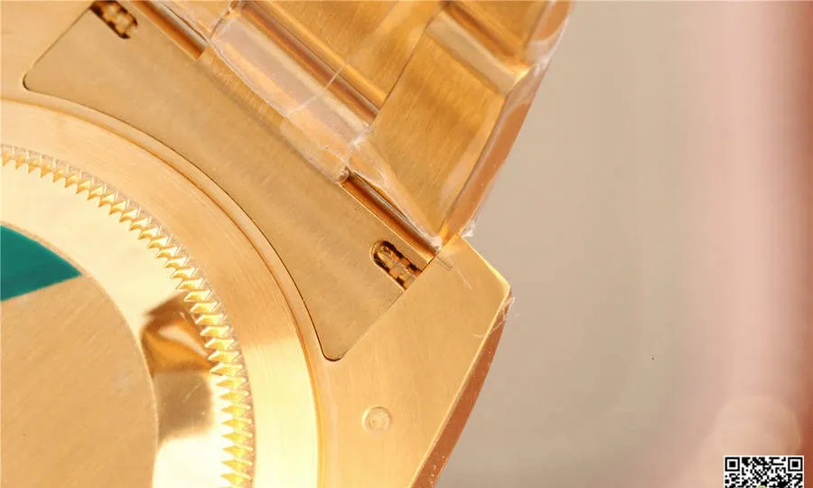 Rolex Submariner 116618 Noob Factory 1:1 Best Edition Replica Watch V7 Gold Strap