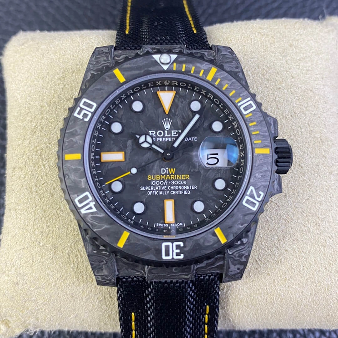 Rolex Submariner VS Factory 1:1 Best Edition Replica Watch DIW Carbon Fiber Dial