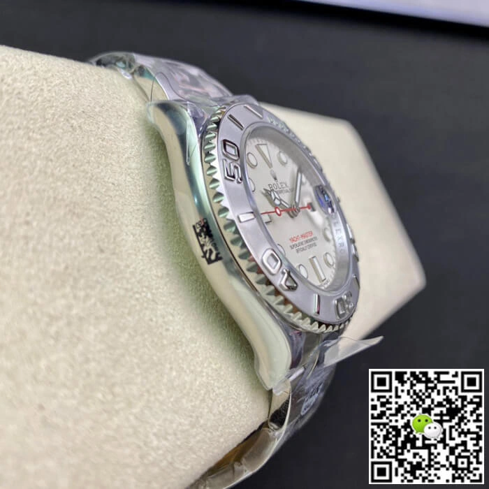 Rolex Yacht Master 40MM AR Factory 1:1 Best Edition Replica Watch White Dial