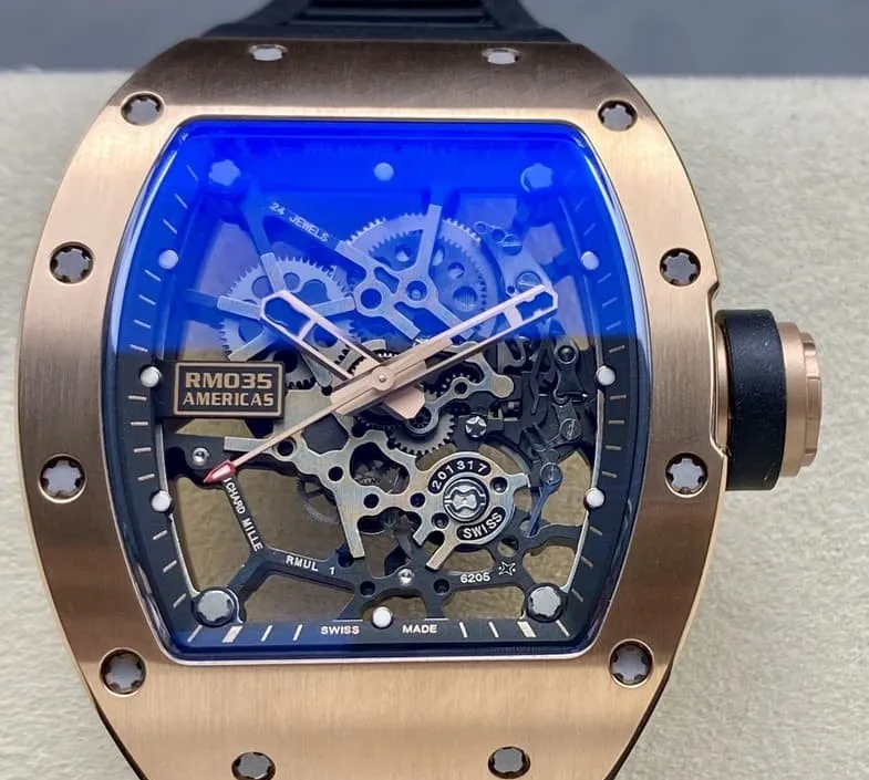 SONIC Factory Richard Mille RM035 1:1 Best Edition Replica Watch