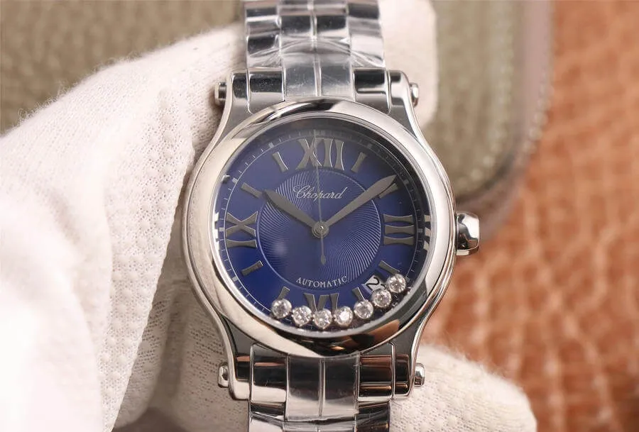 Chopard Happy Sport 278559-3009 YF Factory 1:1 Best Edition Replica Watch Stainless Steel Strap