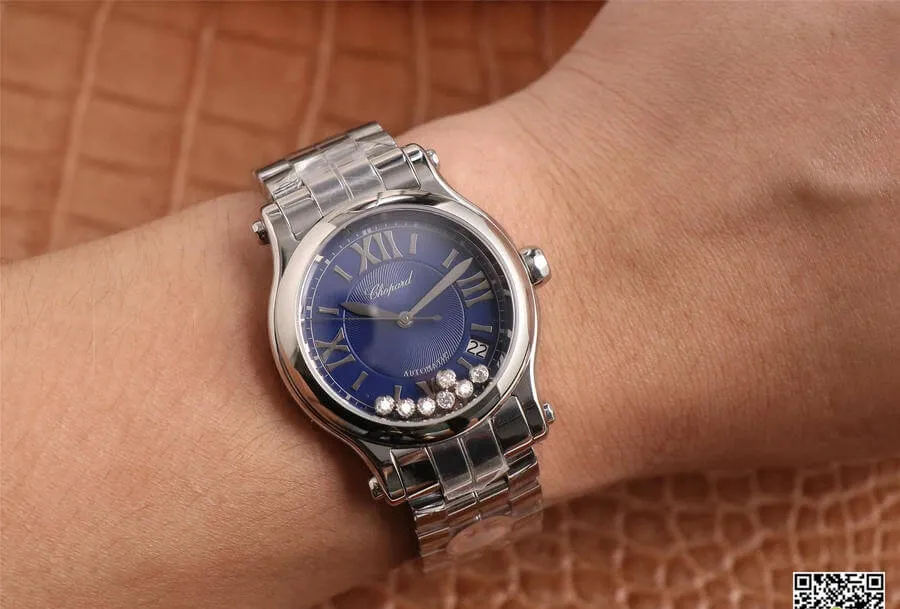Chopard Happy Sport 278559-3009 YF Factory 1:1 Best Edition Replica Watch Stainless Steel Strap